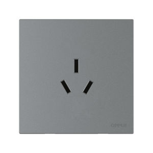 OPPLE | Công tắc ổ cắm tường không khung cỡ lớn có cổng USB 5 lỗ và cổng mạng cho điều hòa 16A