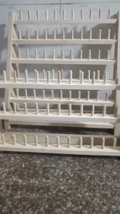 Kệ Đui Bắt KemChuôi Bắt Hoa kem-Kệ 33 đui và kệ 66 đui-Gỗ tự nhiên chắc chắn