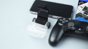 PS4 Controller Mobile Smart Phone Clip Foldable Mount Holder for Sony PlayStation 4 Controller Replacement Adjustable for Android Mobile Phone Smart Clip Clamp Holder for Sony PS4 Game Controller