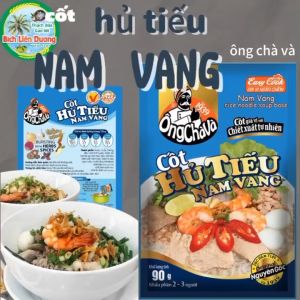 [GÓI 90GR] CỐT HỦ TIẾU NAM VANG THƯƠNG HIỆU ÔNG CHÀ VÀ