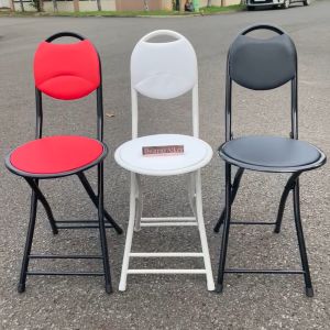 Kursi Sholat Shalat Kursi Lipat Juara Bangku Lipat Kursi Travel Bulat Busa Kursi Sholat Warna Hitam - Lazada