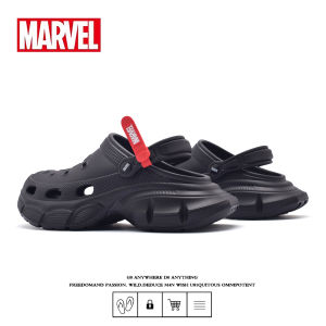 Marvel Mens 2025 Summer New Outdoor Anti-slip Wear-resistant Clog Shoes Beach Slippers Breathable EVA Flat Footwear for Youth