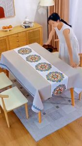 PVC Plastic Table Cover: Durable Waterproof Solution for Outdoor Dining