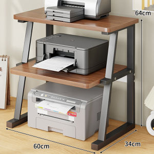 Double-Tier Office Desktop Dot-Matrix Printer Stand