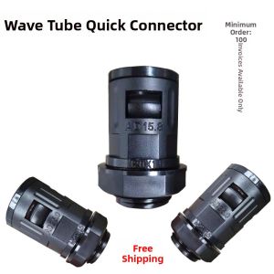 Plastic Nylon Wave Pipe Fitting PG Type M External Thread Quick Connect Soft Tube Fixed Head PA66 Hardware Mechanical Parts