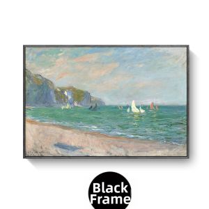 Modern Minimalist Decorative Wall Art Oil Print With Inner Frame