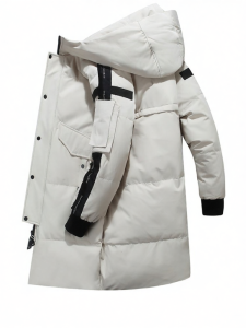 Stylish Casual Long Mens Down Jacket Winter Wear