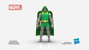 Marvel Legends Series Retro 375 Collection Doctor Doom 3.75-Inch Collectible Action Figures Toys for Ages 4 and Up
