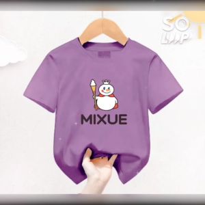 Kaosmixueeviral: Kaos Atasan Anak Usia 1-12 Tahun Lengan Pendek