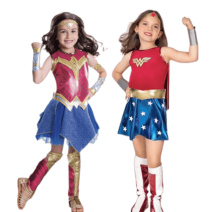 Halloween School Stage Performance Cosplay Childrens Wonder Woman Costume