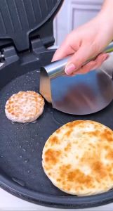 Fast delivery（STOCK）Smash Burger Press，5.51in Stainless Steel Cookie Presses，Burger Press Non Stick Hamburger Patty Maker