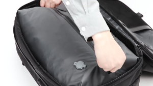 Fenruien กระเป๋าสะพายเดินทางบีบอัดสุญญากาศสำหรับ65L ความจุขนาดใหญ่กระเป๋าโน้ตบุ๊คสะพายหลัง17.17.3นิ้ว