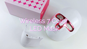 【Fast Delivery】foreverlily  7-Colors Red Light Therapy Face Led Mask Machine With Neck Skin Rejuvenation Anti Acne Whitening Tightening Instrument