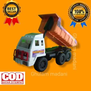 ( BISA COD ) PROMO Mainan Anak Mobil Mobilan Truk Truck Angkut Barang Kontruksi Buldozer Murah