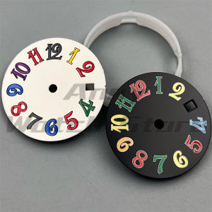29mm Black White Watch Dial Fit ETA2824 2836 Mingzhu DG2813 3804 Miyota 8205 8215 821A Movement