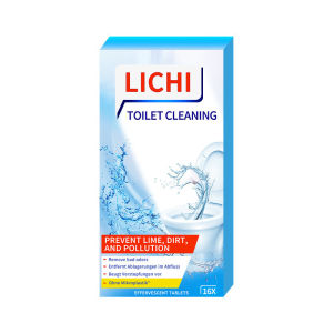 16 Effervescent Toilet Cleaning Tablets  Deep Cleaning Quick Dissolution Deodorizing  And Refreshing One-Touch  Cleaning