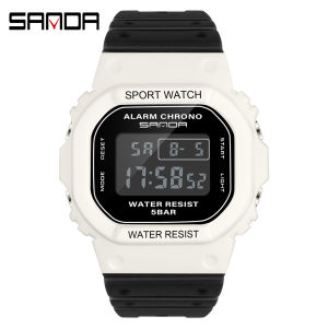 SANDA G Style Digital Watch Men Waterproof Ms Watch Sport Men Watches Boy Girl Electronic Clock Relogio Masculino Relógio Mulhe
