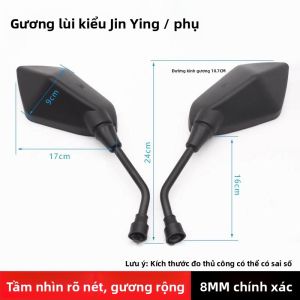 BONINGYU | Gương Hậu Thị và Gương Lùi cho Xe Đạp Điện