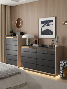 ZONGYUN | Tủ Đựng Trang Sức Phong Cách Minimalist Ý Sang Trọng với Khóa Vân Tay