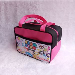 Tupperware Tsum Tsum Bag / Tas Tupperware Disney Tsum Tsum / tas bekal makan siang / tas motif Tsum Tsum / Tas jinjing karakter