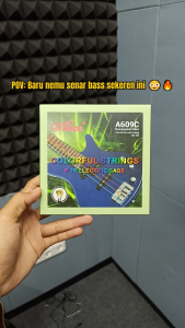 Alice A609C Senar Bass Elektrik Warna Warni Colorful Electric Strings