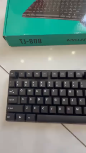 Bộ Bàn Phím Và Chuột Wireless Không Dây Văn Phòng TJ-808 Hàng Nhập Khẩu OEM- Full Box