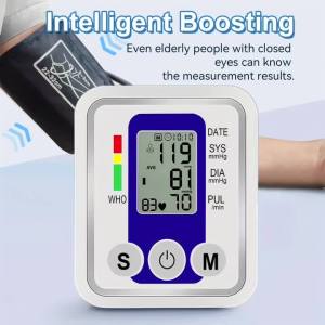 Automatic Digital Blood Pressure Tonometer Or Finger Oximeter Pulse Heart Rate Monitor Medical Equipment for Home Health Check