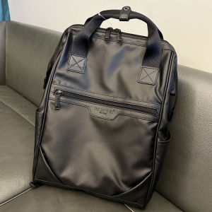 Sunearthu New Dual-Shoulder Bag Waterproof Large Capacity Oxford Spinning Zipper Closure for Men and Women Ideal for School and Commuting