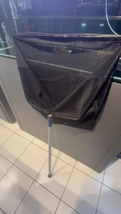 Serokan Ikan Koi Diameter 60 cm Gagang 75 cm Jaring Lamit Jumbo Aman Untuk Sisik by Zeng Aquatic