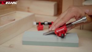 EZARC Honing Guide Tool Sharpening Holder for Woodworking Fits Chisels 1/8” to 1-7/8” Fits Planer Blades 1-3/8” to 3-1/8”