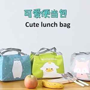 Tas Bekal Karakter Lunch Bag Cooler Makanan Anak Tas Lunch Box Karakter Lucu Tahan Panas Murah