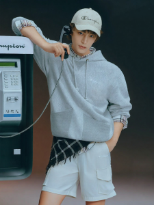 Champion | Striped Hoodie for Couples Autumn Edition