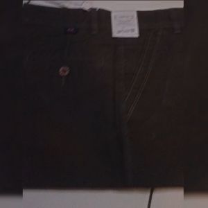 F3LANO Celana Pendek Chino Pria Model Casual Bahan Kanvas - Hitam 28-38