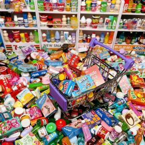 DIY Miniature Grocery Store Toy
