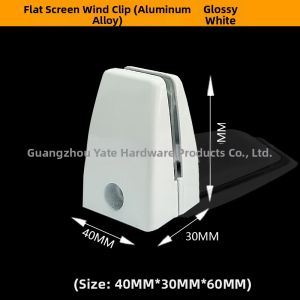 Aluminum ABS L-T Type Office Screen Clamp