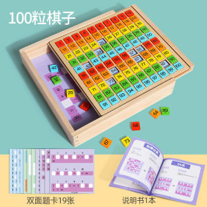 Mengshi Bihao 1 to 100 Number Board Primary School Grade One Mathematics Thinking Teaching Aids Children Addition Subtraction