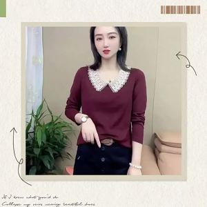 QIAOXIZI | Slimming Versatile Long Sleeve T-Shirt Autumn Winter