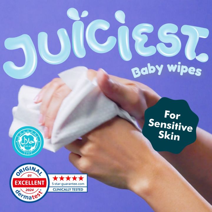 [Carton] Hoppi premium Sensitive Wipes [German dermatologically tested ...
