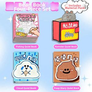 DIY Quiet Book Materials for Girls New Mini Dress-up Album