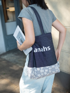 Shanahs Canvas Shoulder Bag Large Capacity Commuter Womens Handbag Tote Bag Summer Fashion Canvas Bag with Magnetic Buckle