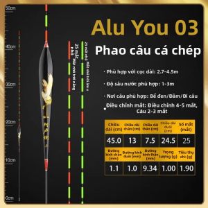 LUOSHIWANG | Phao Cá Chép Dạy Cảm Độ Cao
