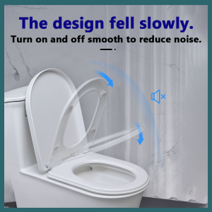 Thickening PP Material Toilet Cover Large U V U O Old Slow down the Cover General Toilet Cover Plate