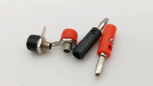 10pack 4mm Audio Speaker Banana Plugs Gold Plated Red and Black Wire Video Musical DIY Connector Banana Plugs Speaker Cable Connector for Cable Plugs