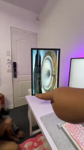 YAMY Gaming Monitor curved 24 Inch Monitor 144HZ PC Monitor 27 Inch 100HZ 180HZ 240HZ 165HZ