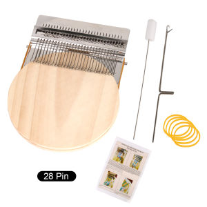 Darning Machine For Mending Clothes and Jeans Small Frame Hand Tapestry Wood Loom Weaving Frame Small Loom Knitting Tools