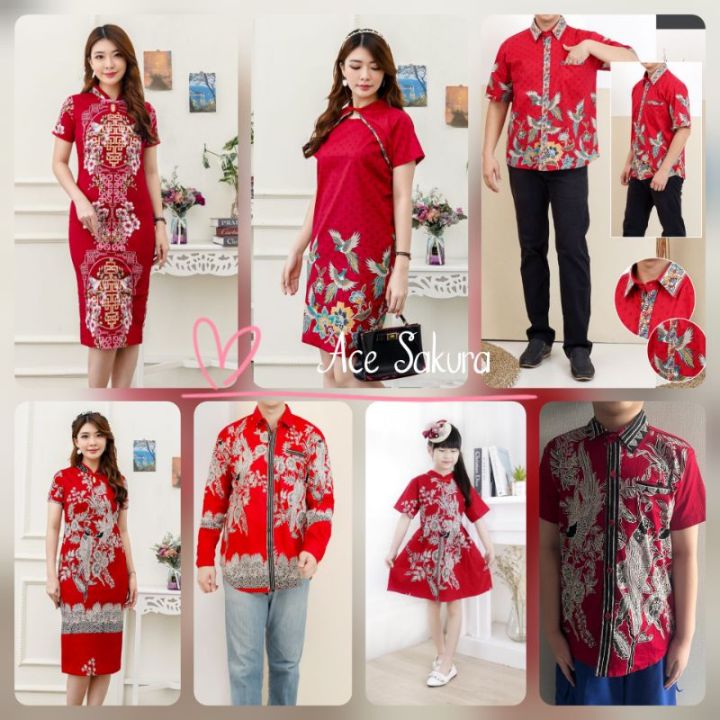 0DRESS BATIK WANITA MODERN CHEONGSAM BAJU FASHION 133 Lazada Indonesia