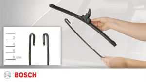 BOSCH Universal Aerotwin Wiper Blade-(Compatible w/ ALL U-HOOK TYPE)-(1PC)