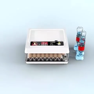 【DUAL POWER】Egg Incubator 130 Eggs Fully Automatic Egg Incubator Intelligent Digital Hatcher Brooder with Temperature Control and Auto Turning for Hatching Chicken Duck Goose Quail Birds Incubators for Farm