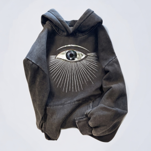 SUOSHE | Áo Hoodie Vintage Rửa Nước cho Nam và Nữ