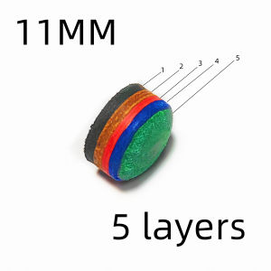 1/2PCS 11mm Billiard Pool Cue Tips H Hardness Billiard Snooker Cue Stick Tip